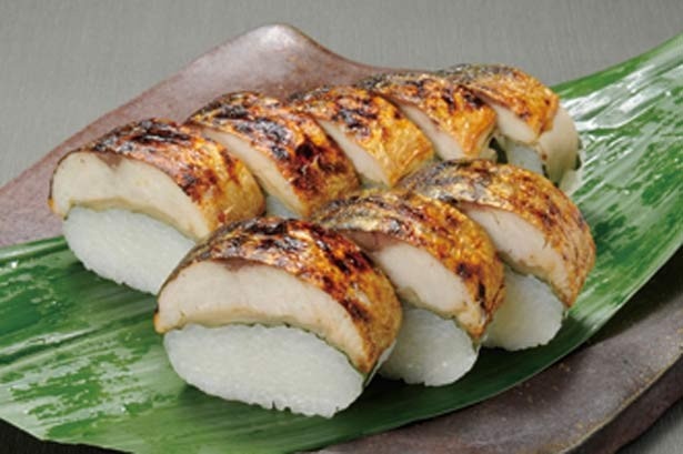 空弁としても人気の「小浜　若廣」の焼き鯖すし8貫(1050円・予定)