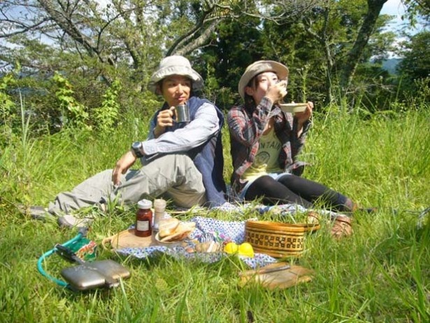 【2】自然の中で食べる昼食はいつもよりもおいしく感じる!?