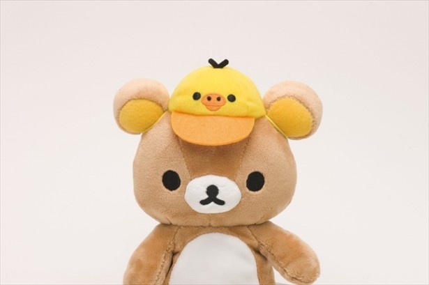 キイロイトリの形をしたぬいぐるみ用のキャップ