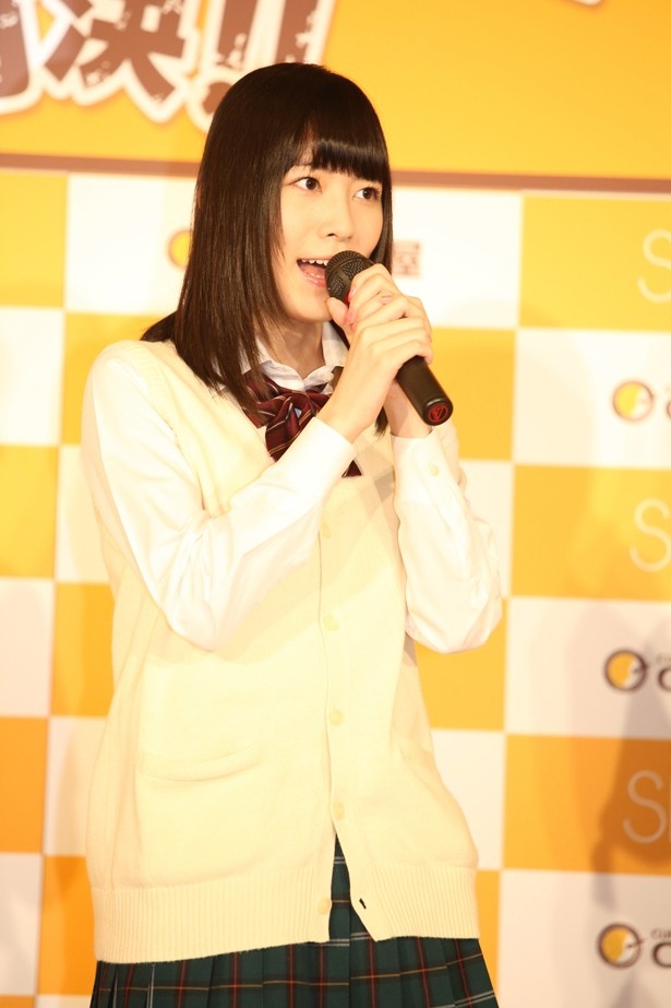 チーム「ベジタブル」のリーダー、松井珠理奈