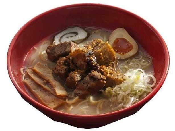2012売上杯数1位だった富山麺遊会の「立山ポーク豚肉(トンロー)麺」