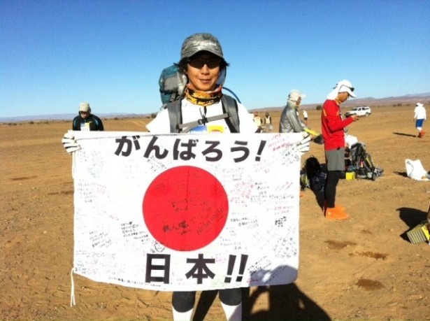 2012年サハラ砂漠マラソン（250km）を完走した「チームきわみ」の行動科学マネジメント研究所所長の石田淳さん
