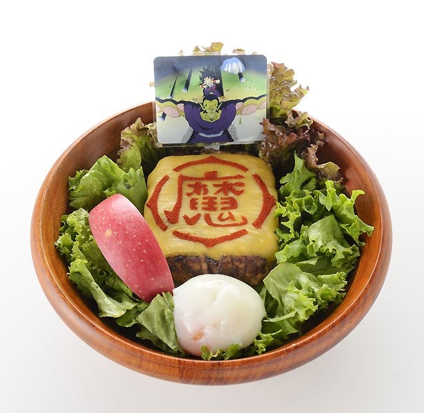 ピッコロと悟飯の師弟愛ロコモコ風プレート(800円)