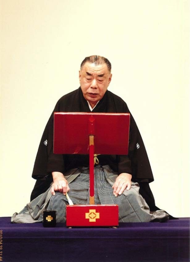 人間国宝の常磐津一巴太夫