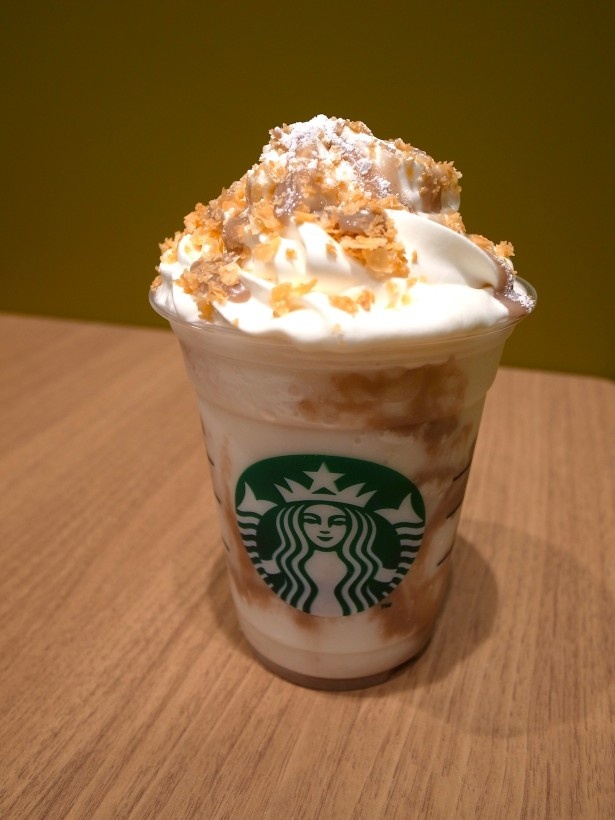 コーヒーなしで子供も楽しめるクラッシュ マロン パイ フラペチーノ(R)