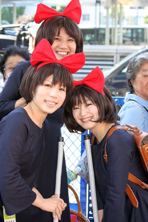 魔女の宅急便の仮装で