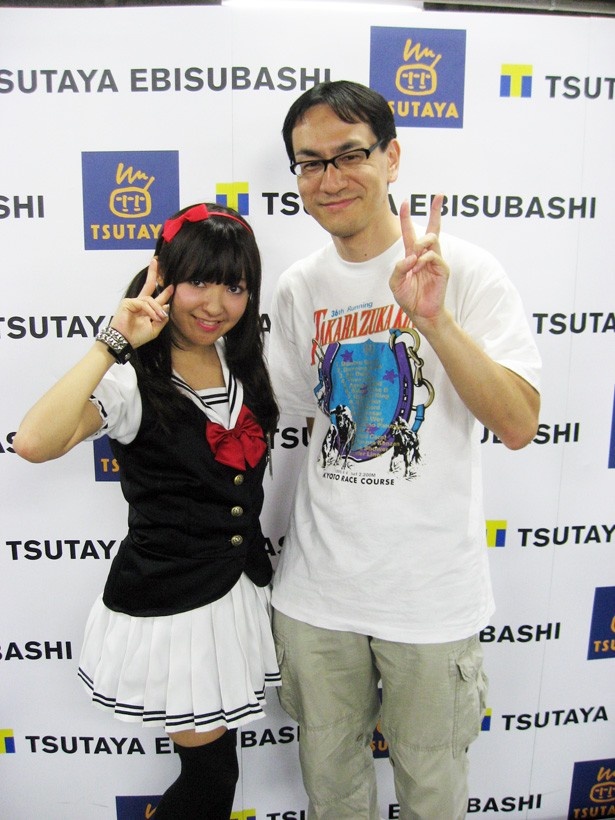 2013年10月10日、TSUTAYA EBISUBASHIにて。