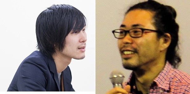 倉崎さん（NHKディレクター）と田中さん（シマフィルム/KyotoDU）
