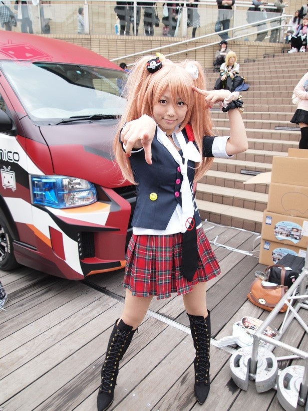 コスプレではダンガンロンパのキャラクターも