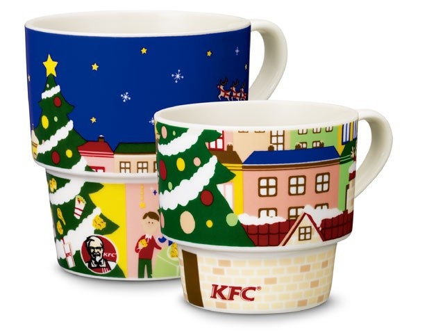 ケンタッキーフライドチキン オリジナル クリスマスマグカップ