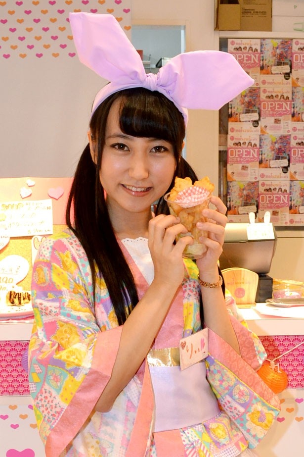 モデルとしても活躍中のりぃさん