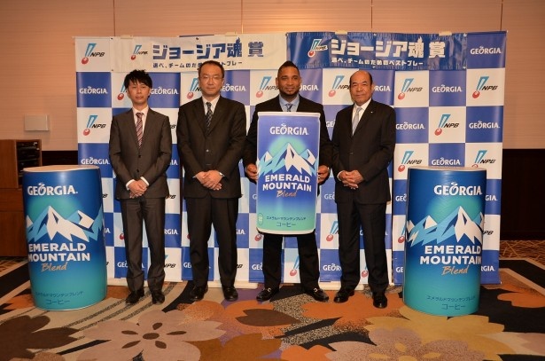 ヤクルトのバレンティンが2度目のジョージア魂賞受賞！