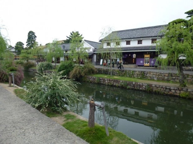 岡山県の倉敷美観地区