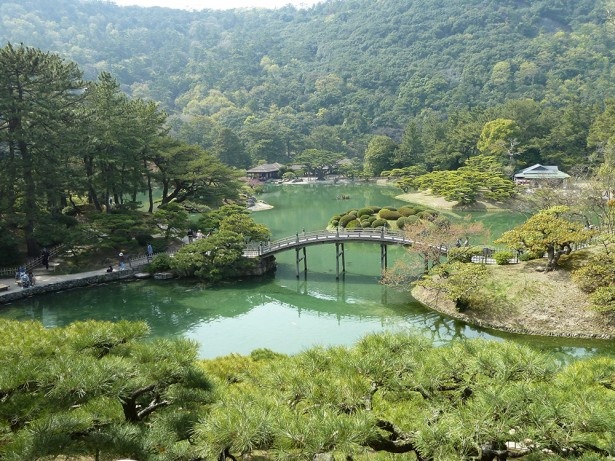 香川県の栗林公園