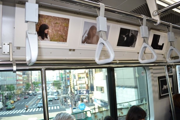 車窓からの風景と写真のコラボレーションも本イベントならではの魅力