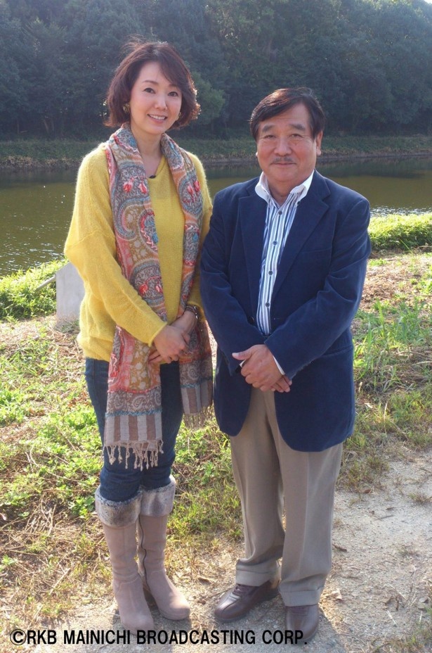 子供の頃は考古学者になりたかったと語るとよた真帆さんと、世界屈指のエジプト考古学者の吉村作治教授
