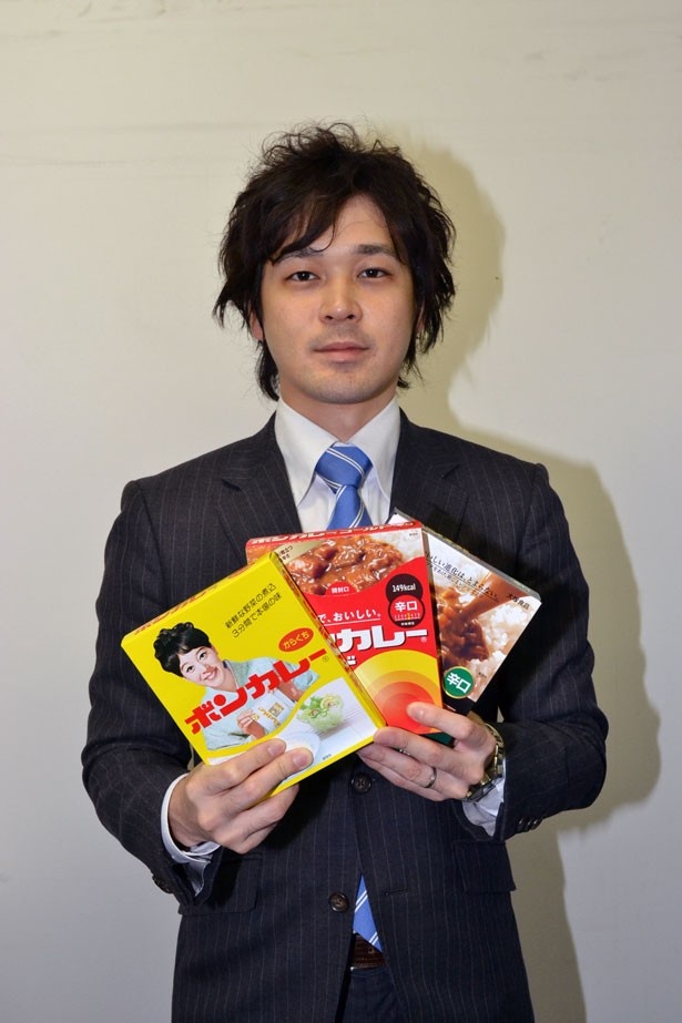 ボンカレーの歴史について語ってくれた