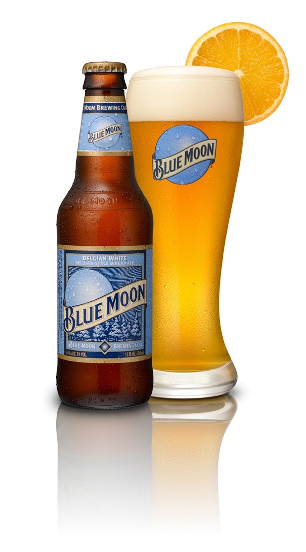 女性にも大人気のクラフトビール「Blue Moon」