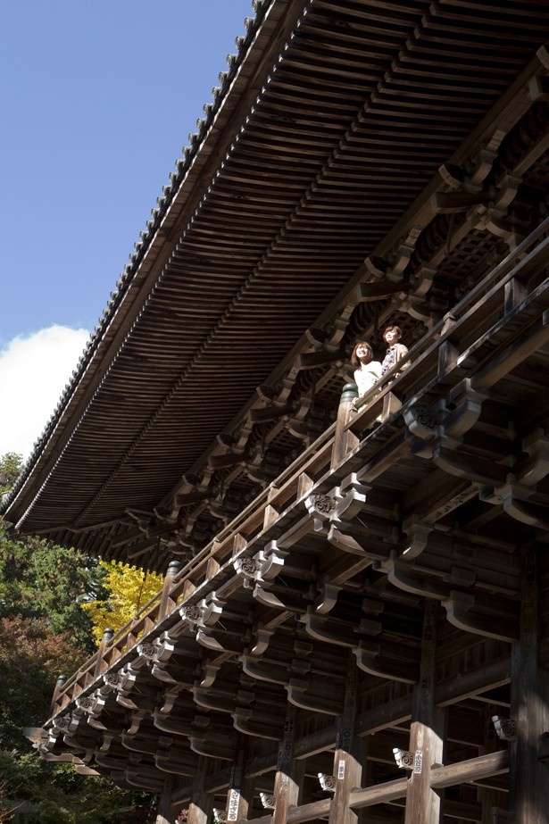 書寫山圓教寺「摩尼殿（まにでん）」。荘厳美麗な舞台造りの本堂
