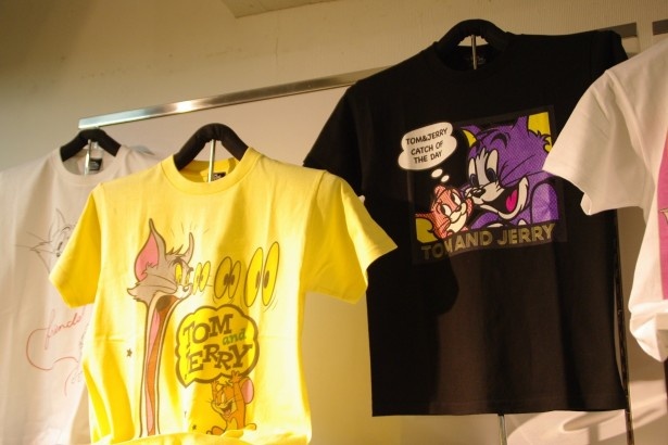 とても可愛いTシャツは会場限定の豊富なデザインが揃っている
