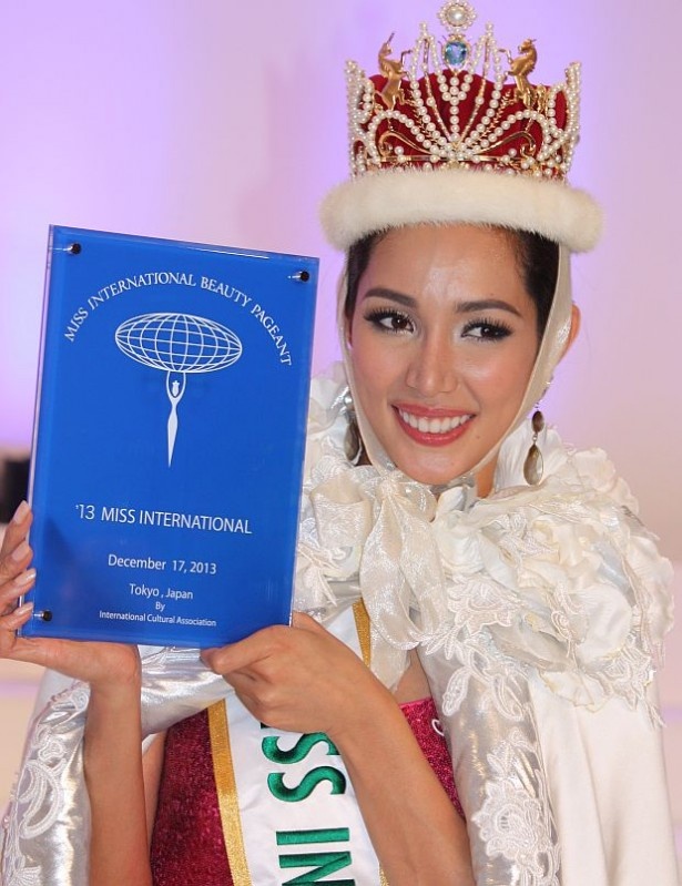 2013ミス・インターナショナルには、ミス・フィリピンのベア・ローズ・サンチャゴさんが選出された