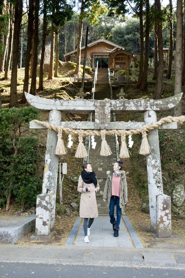 ツキヨミノミコトが祀られた月讀神社