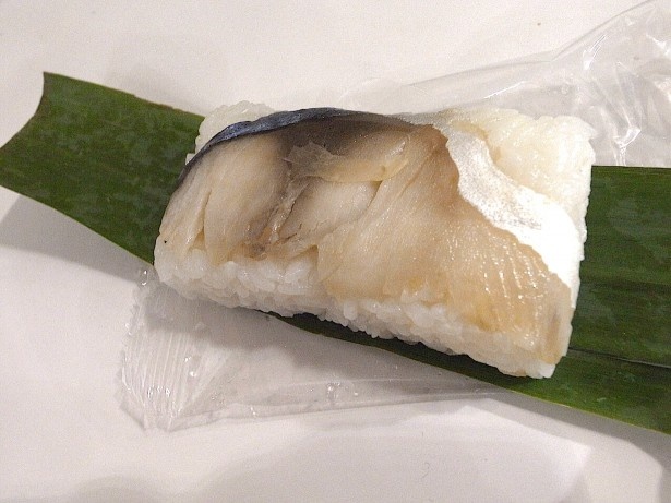 さばの笹寿司は甘い酢飯がとても美味