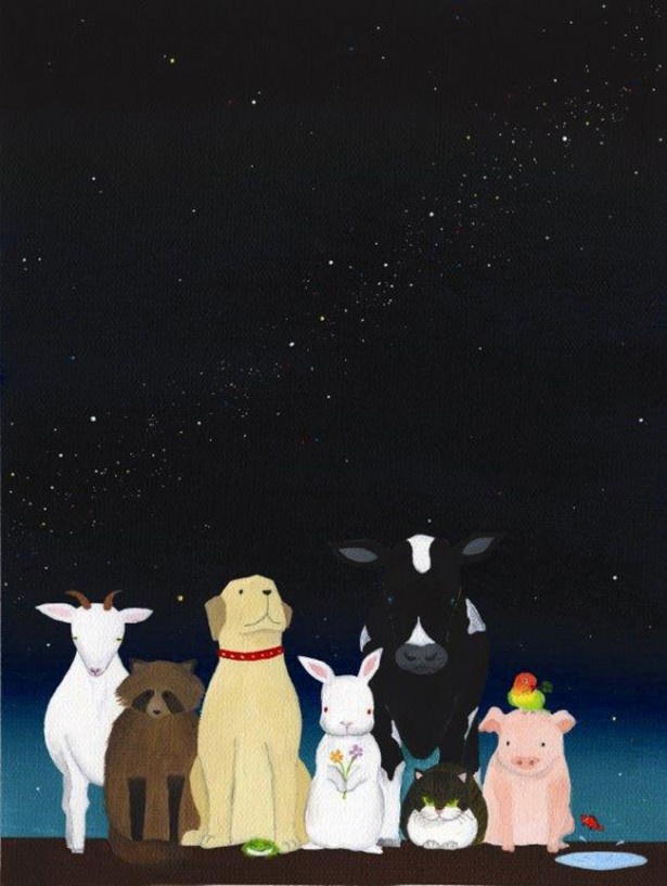 「同じ空を見た夜」 作：うさ