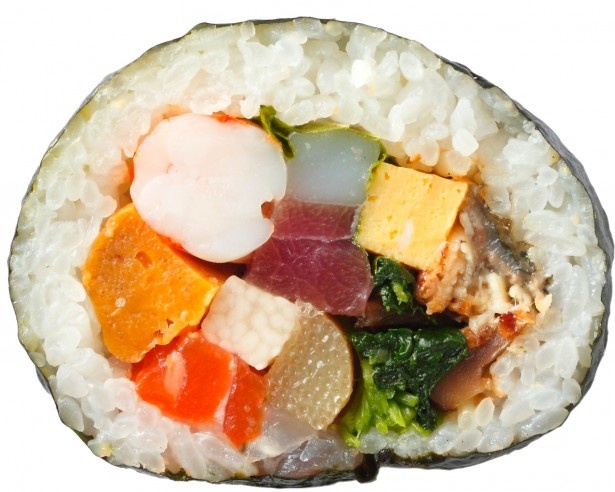 海鮮スペシャル巻断面図