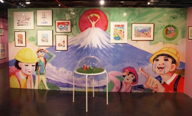 世界遺産にも登録された富士山をモチーフにした作品も