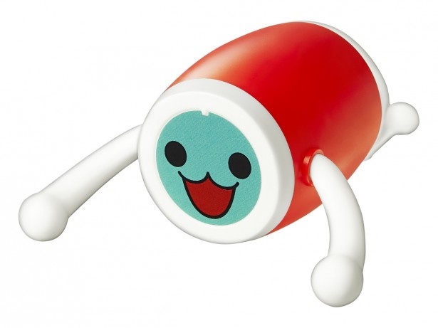バタバタ どんちゃんは平らな面に置くとスイッチが押され、バタバタと揺れる