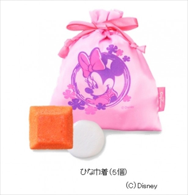 付属の巾着も可愛い！