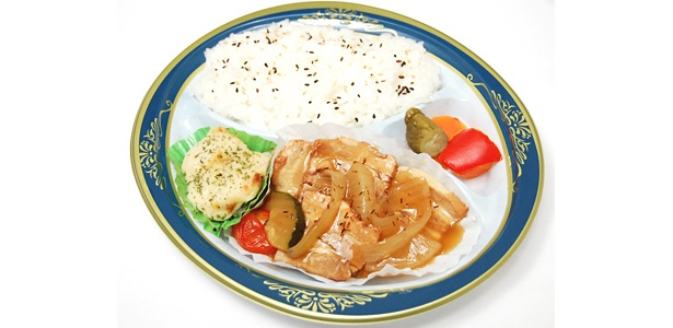 豚肉のルイボスティー煮プレート弁当（550円）