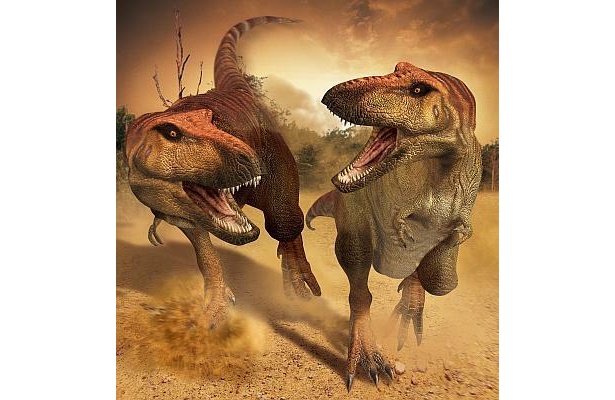 ド迫力のティラノサウルスは恐竜界のトップスター　〜他の恐竜はコチラから〜