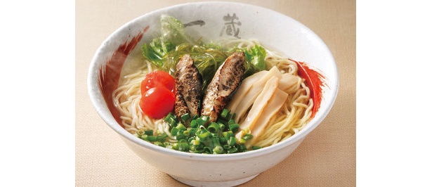 【旭川】「一蔵」 ふぐラーメン ￥1050／イートインで食べられる、オホーツク枝幸で水揚げされたフグを使用したラーメン※高島屋京都店「春の大北海道展」にてイートイン販売