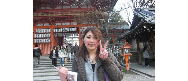 はじめてのテレビ取材を終えてほっと一息つく編集部・津田ちゃん。「たえずカメラで撮影されているので疲れました〜」。お疲れさん！