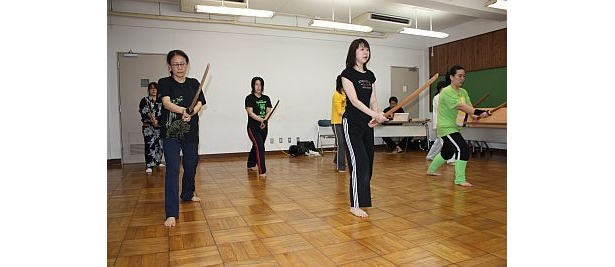 楽しく真剣に練習に励む