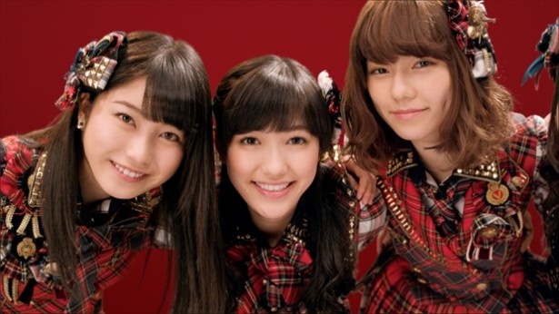 横山由依さん、渡辺麻友さん、島崎遥香さん