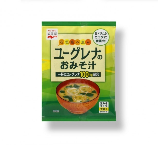 石垣島の恵み　ユーグレナのおみそ汁　3食(永谷園　140円)