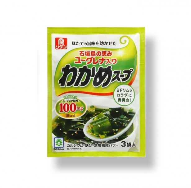 石垣島の恵み　ユーグレナ入りわかめスープ 3袋入(理研ビタミン　199円)