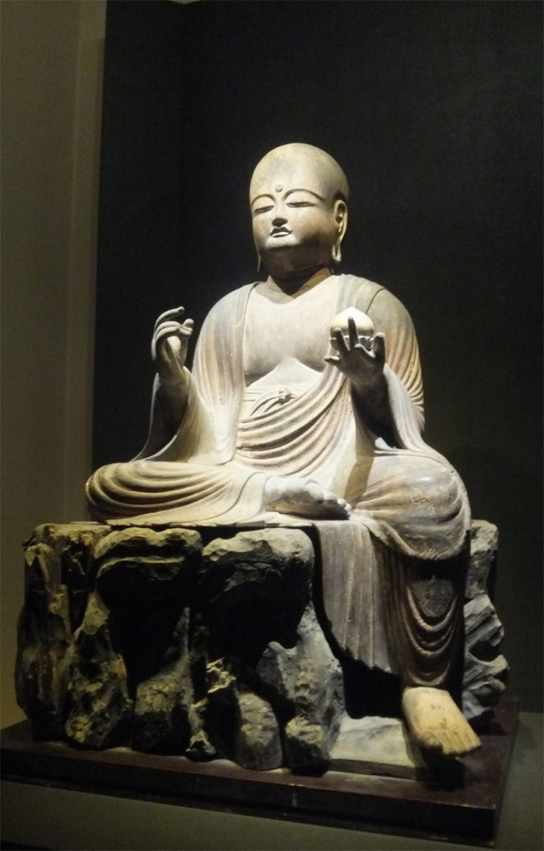 重文　地蔵菩薩踏下像　平安時代 十二世紀　禅定寺蔵