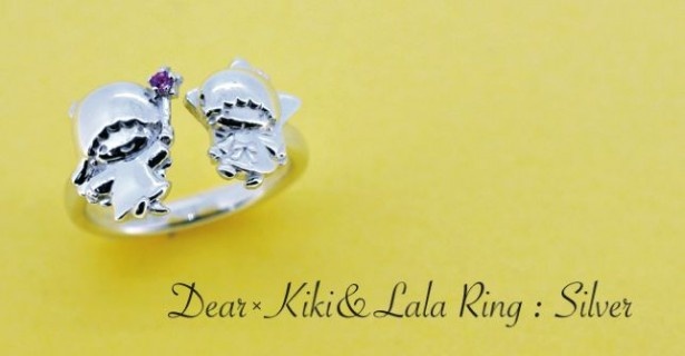 人気ブランド“Dear couture”とコラボしたリング(8900円)