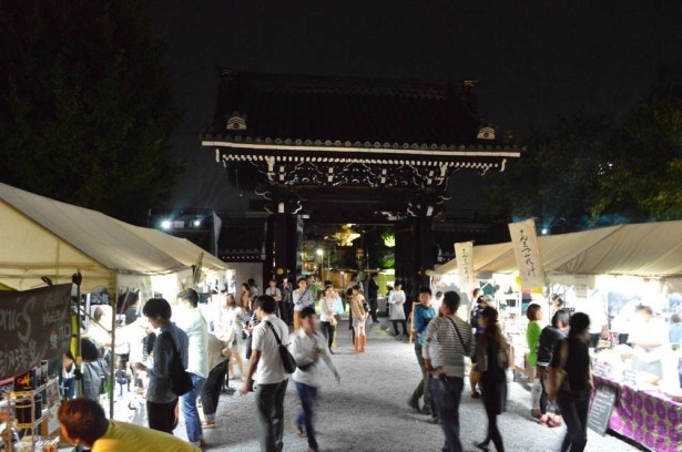 同じく、京都でのイベントの様子。古都ならではの趣きある雰囲気のなか開催。