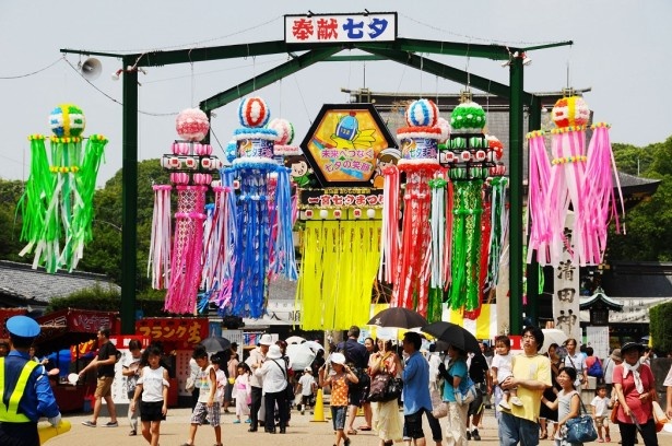 「おりもの感謝祭 一宮七夕まつり」の様子
