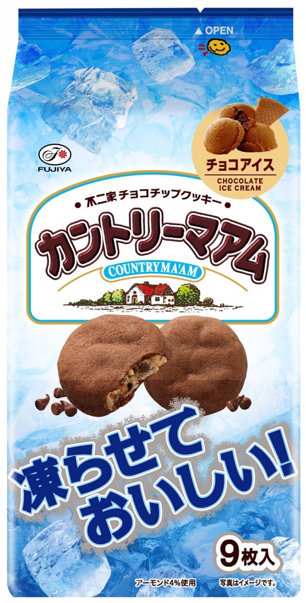 凍らせておいしいカントリーマアム（チョコアイス）9枚入で参考価格216円