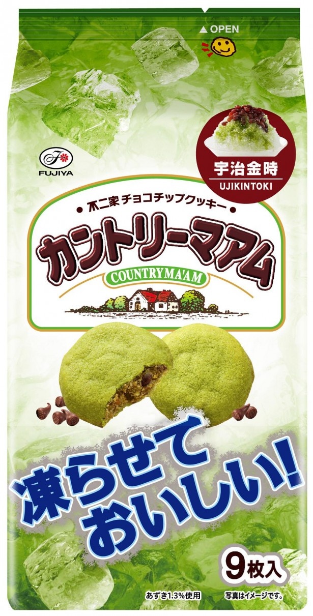 【写真を見る】凍らせておいしいカントリーマアム（宇治金時）9枚入で参考価格216円