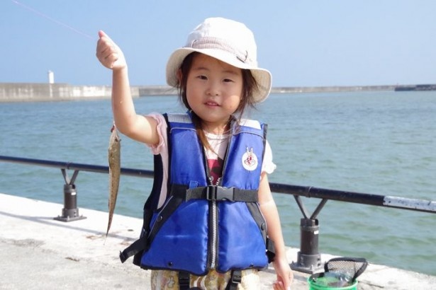 魚に触れるのもたのしい！
