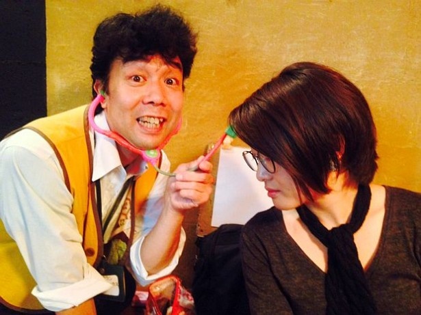 大道芸人“和民ん(かずたみん)”さんによるパフォーマンス