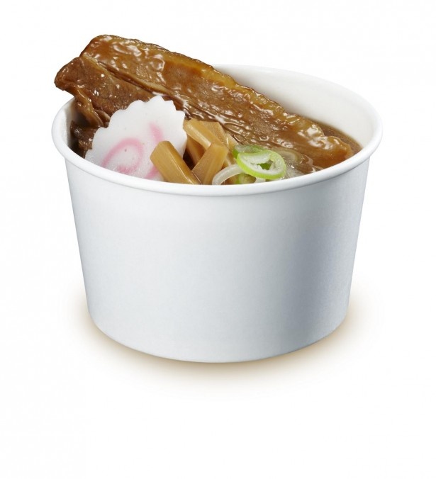 それぞれのバーガーにはつけ汁が付く