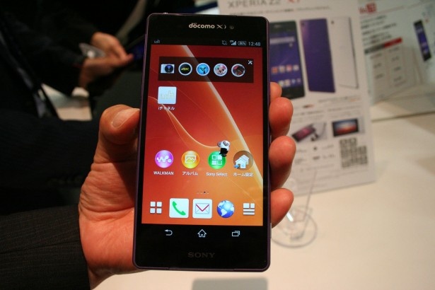 4K動画撮影が可能な「XPERIA Z2」